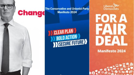 How key manifesto promises from the three main parties compare | Local ...