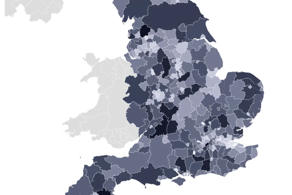 Mapped: How proud people are of their area