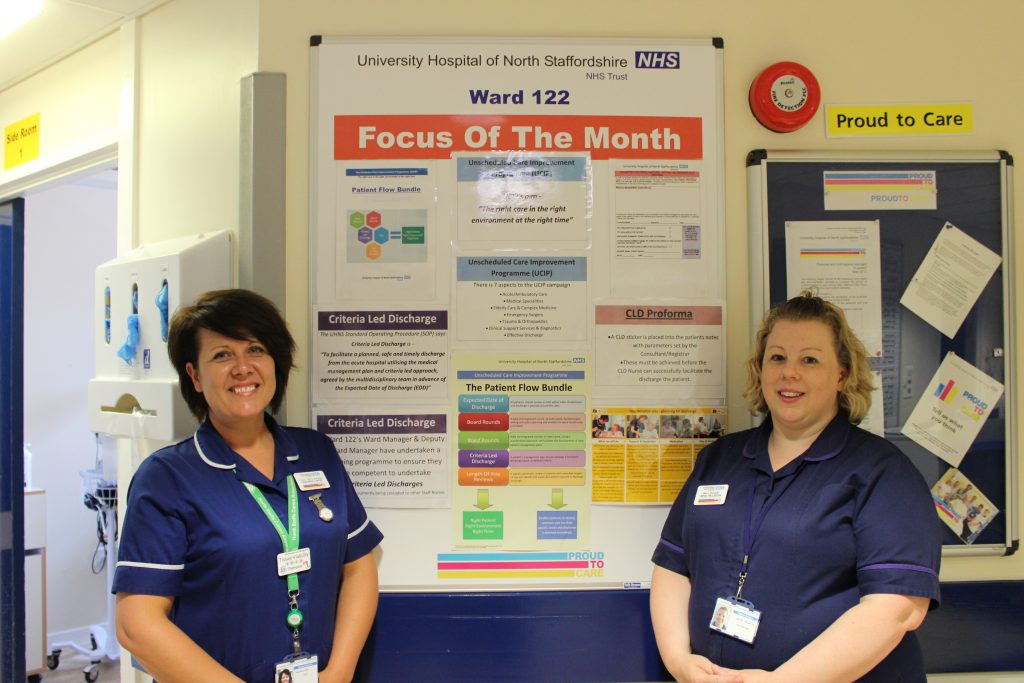 Nurses able to discharge patients at North Staffs hospital Nursing Times