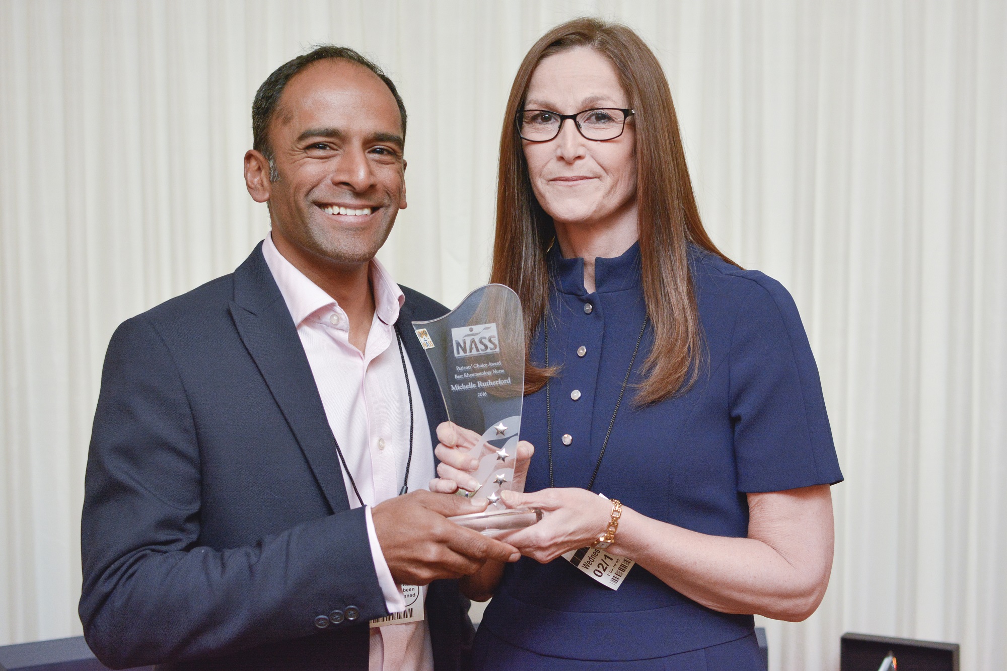 Michelle Rutherford Rch Specialist nurses recognised for top rheumatology care | Nursing Times