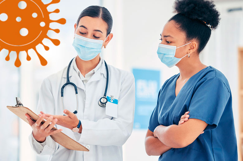 Nursing Associate Students In Practice During The Covid 19 Pandemic