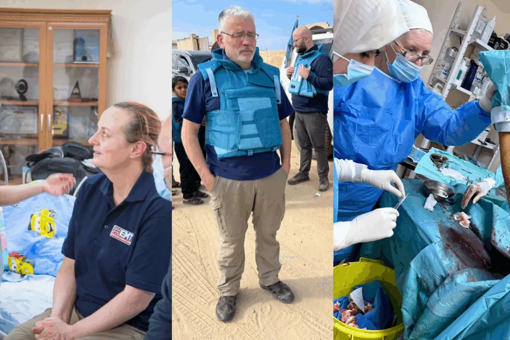 Real front line: the nurses risking their lives in Gaza and Ukraine