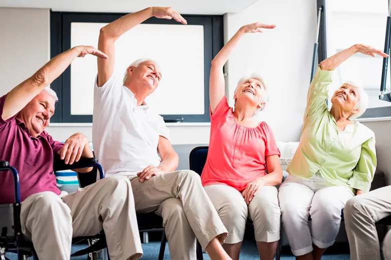 An exercise programme for older people with frailty in the community
