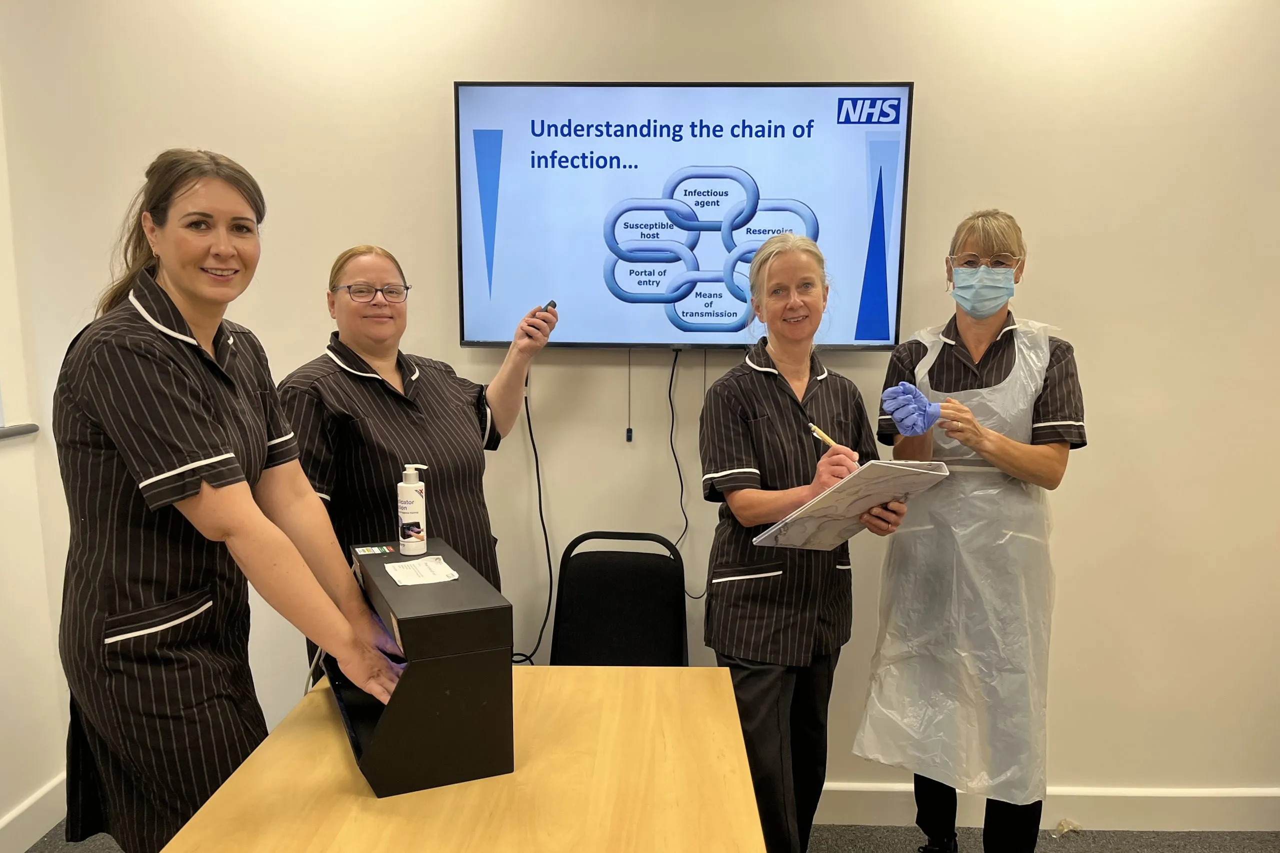 Harrogate and District NHS Foundation Trust: Promoting a proactive and preventative IPC culture within adult social care landscape image