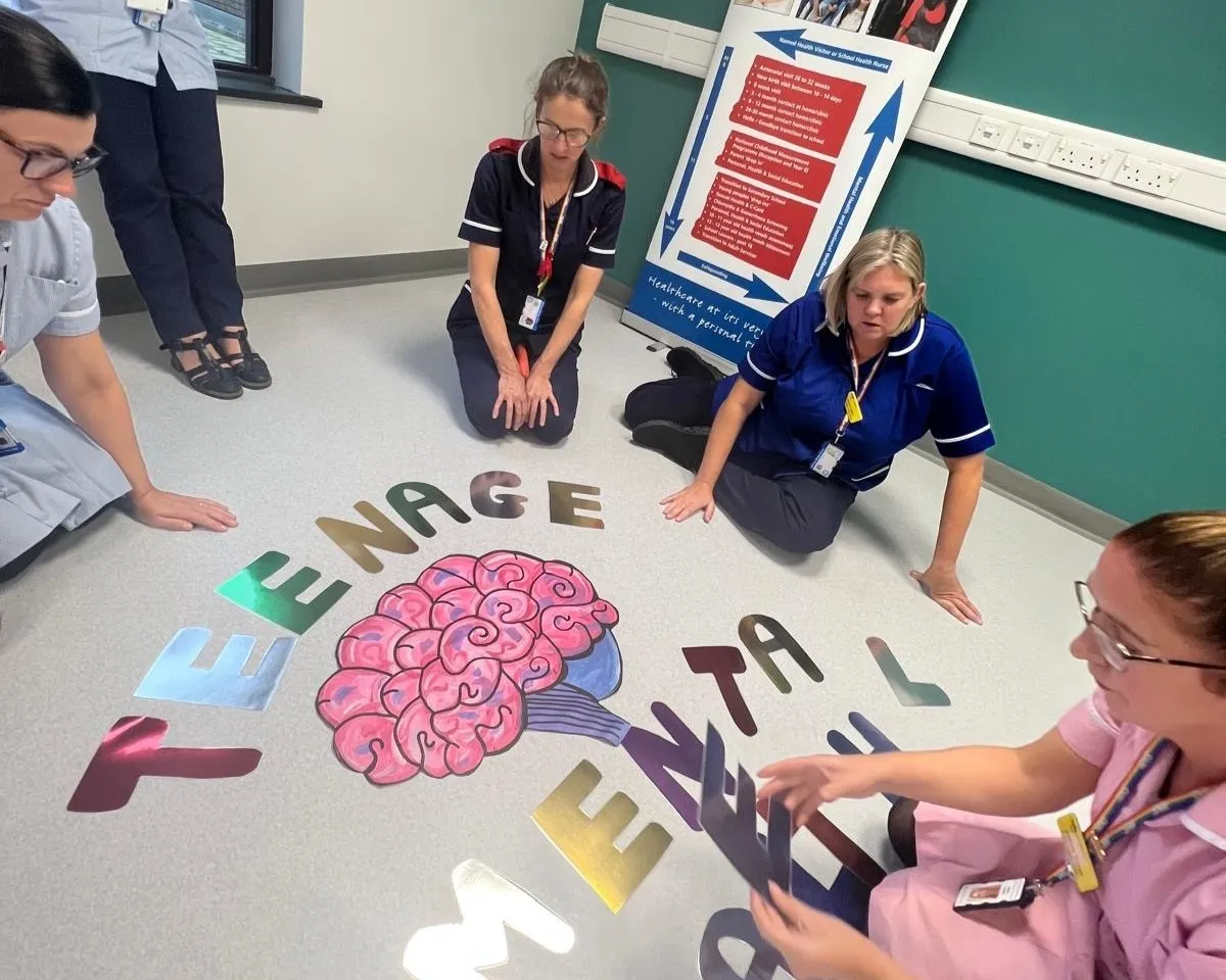 The Newcastle upon Tyne Hospitals NHS Foundation Trust: Improving the school health team’s emotional wellbeing support offer to teenagers landscape image
