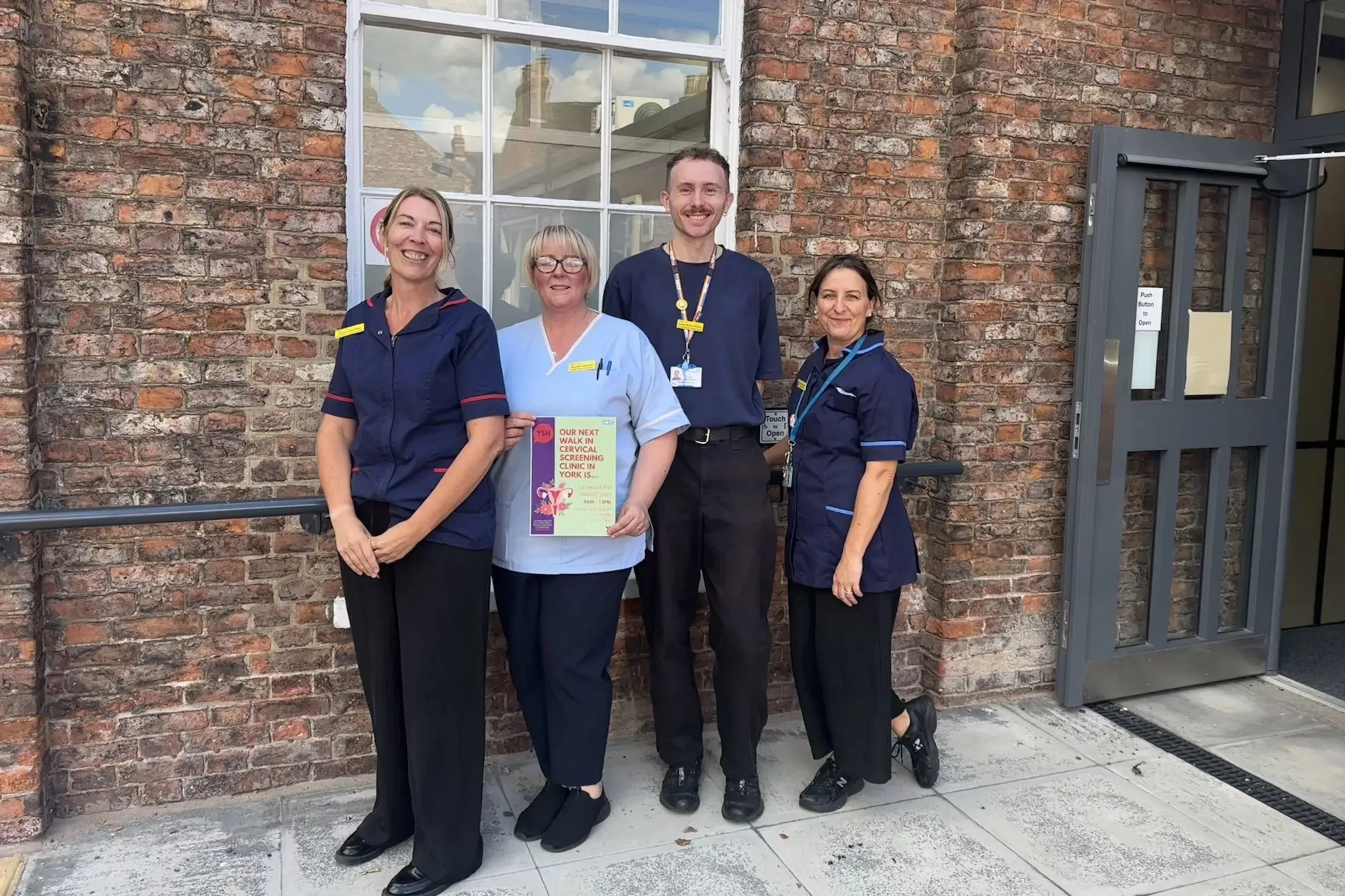 York and Scarborough Teaching Hospitals NHS Foundation Trust: Increasing cervical screening in a sexual health service in York and North Yorkshire landscape image