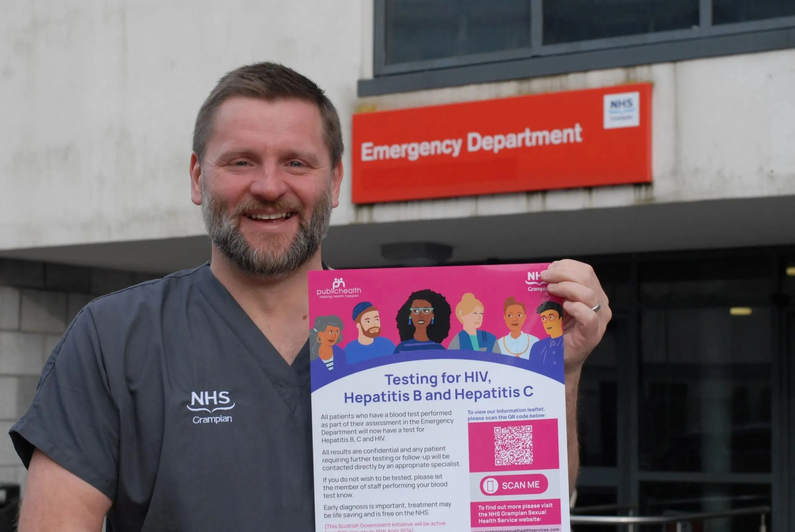First Scottish A&E to introduce routine blood-borne virus testing ...